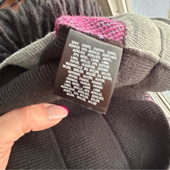 Anthropologie Sleeping On Snow Sweater Fringe Pencil Skirt Sz M - Picture 9 of 9